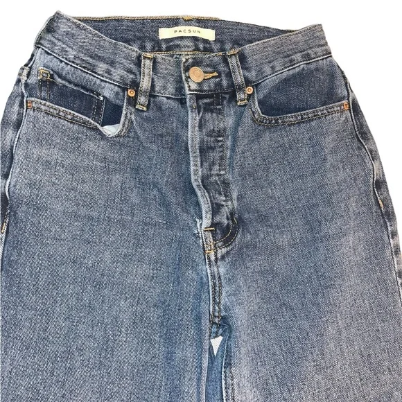 PacSun Ultra Highrise Slim Jeans Size 24 - Picture 3 of 7